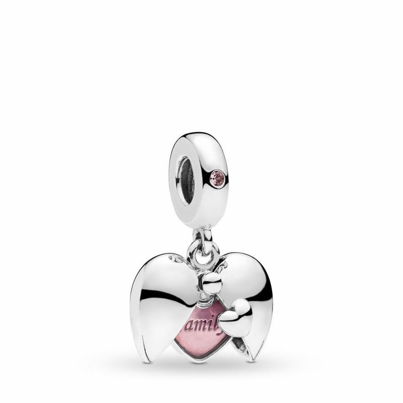 Pandora Family Locket Dangle Charm Online NZ, Sterling Silver (684093-YVJ)